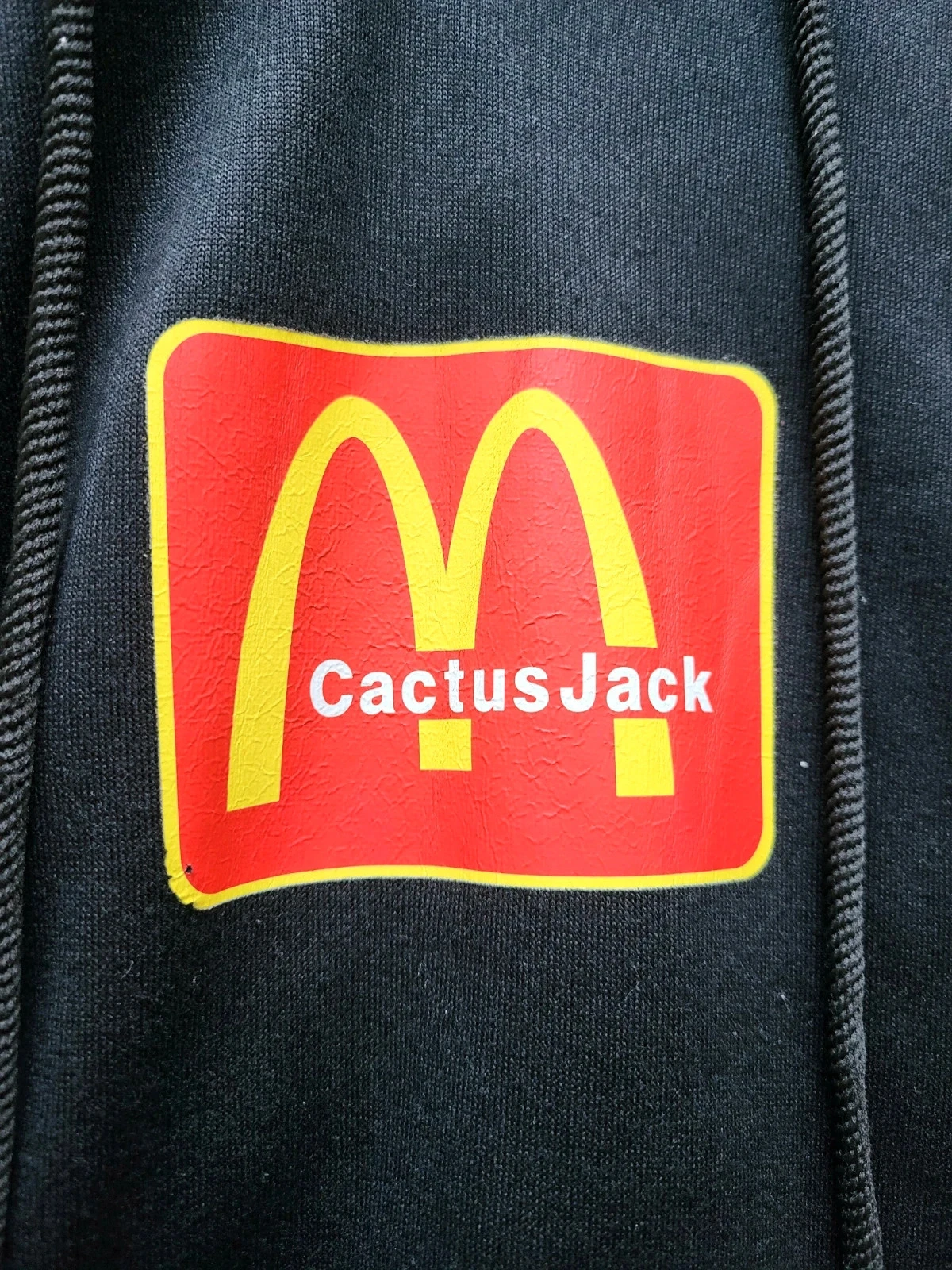 capuz cactus jack x mcdonald's preto moletom com capuz travis scott rap us – photo 4